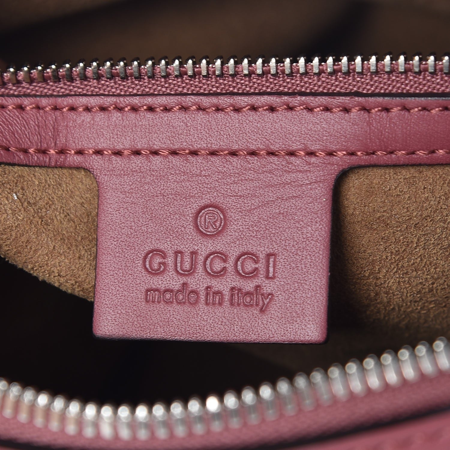 Gucci GG Supreme Monogram Blooms Small Boston Beige Multicolor Dry Rose 7 of 10