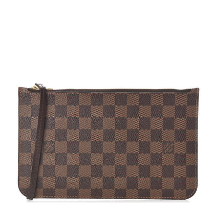 Louis Vuitton Damier Ebene Neverfull MM GM Pochette 1 of 5