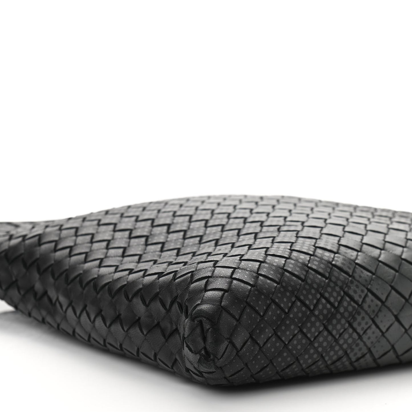 Nappa Intrecciato Messenger Bag Black