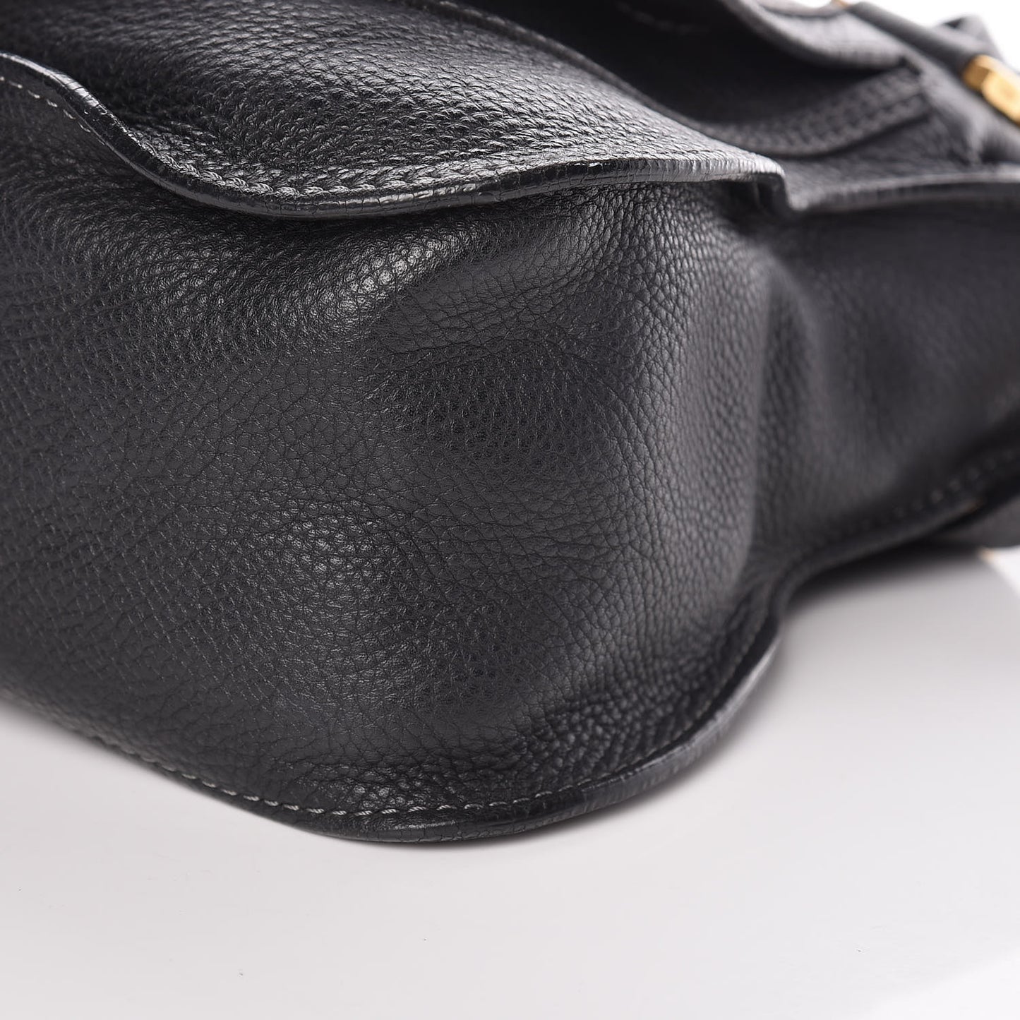 Calfskin Medium Marcie Satchel Black