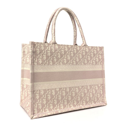 Christian Dior Oblique Medium Book Tote Rose Des Vents 3 of 11