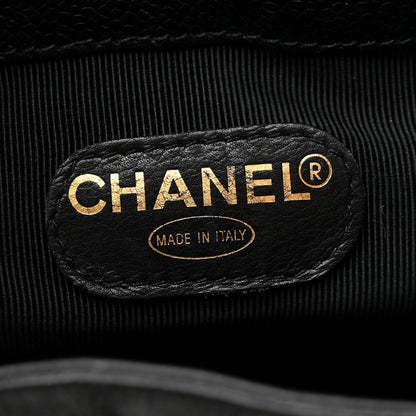 Chanel Caviar CC Backpack Black 8 of 15