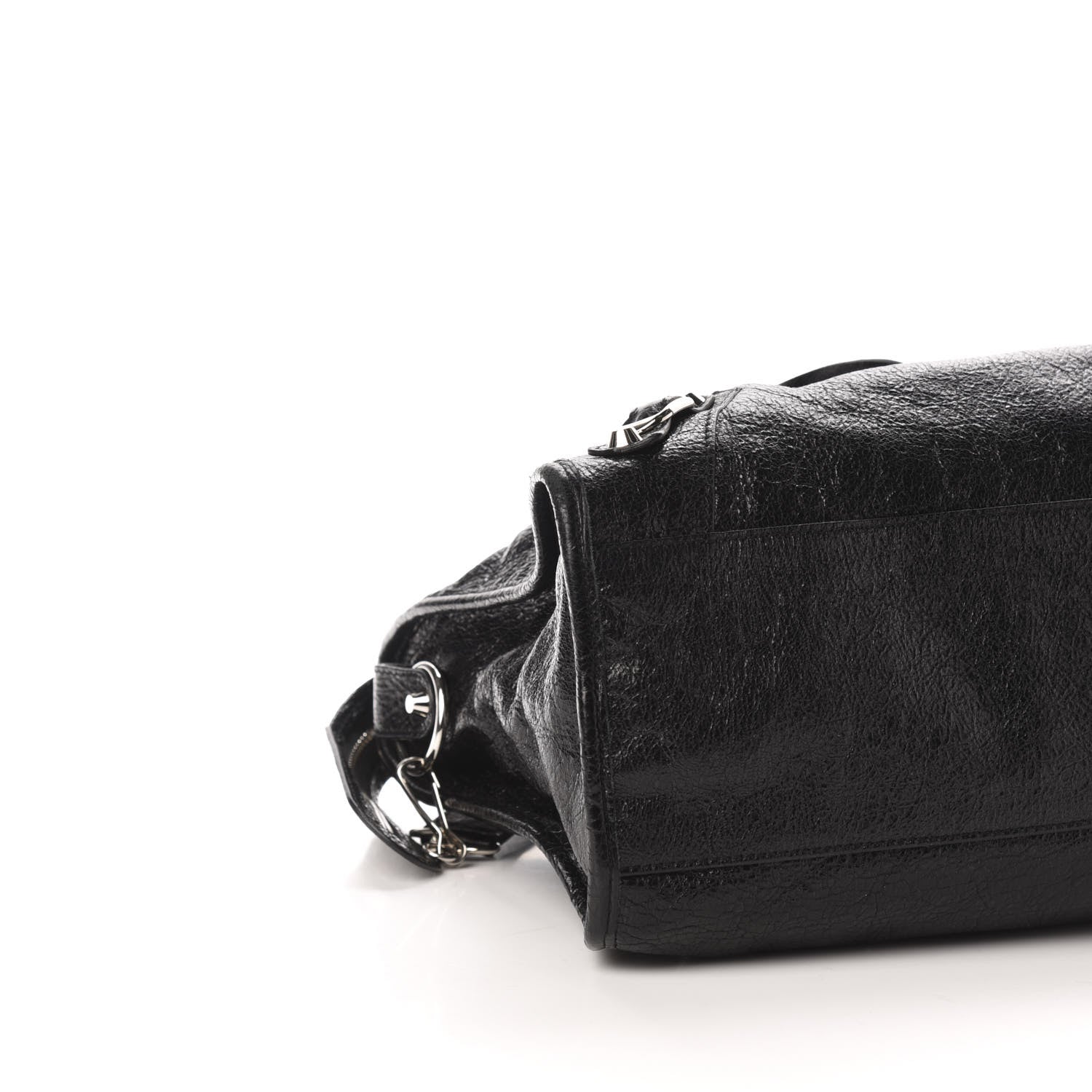 Balenciaga Agneau Classic Silver Hardware City Black 10 of 13