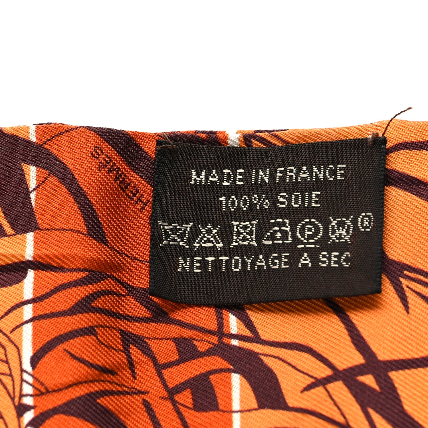 Hermes Silk Jungle Love Rainbow Twilly Brun Brique Fauve 3 of 3