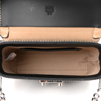 MCM Calfskin Ottomar Monogram Soft Berlin Belt Bag Black 5 of 13