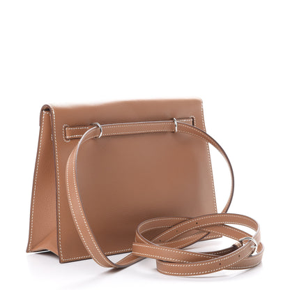 Hermes Evercolor Kelly Danse II Belt Bag Gold 2 of 11