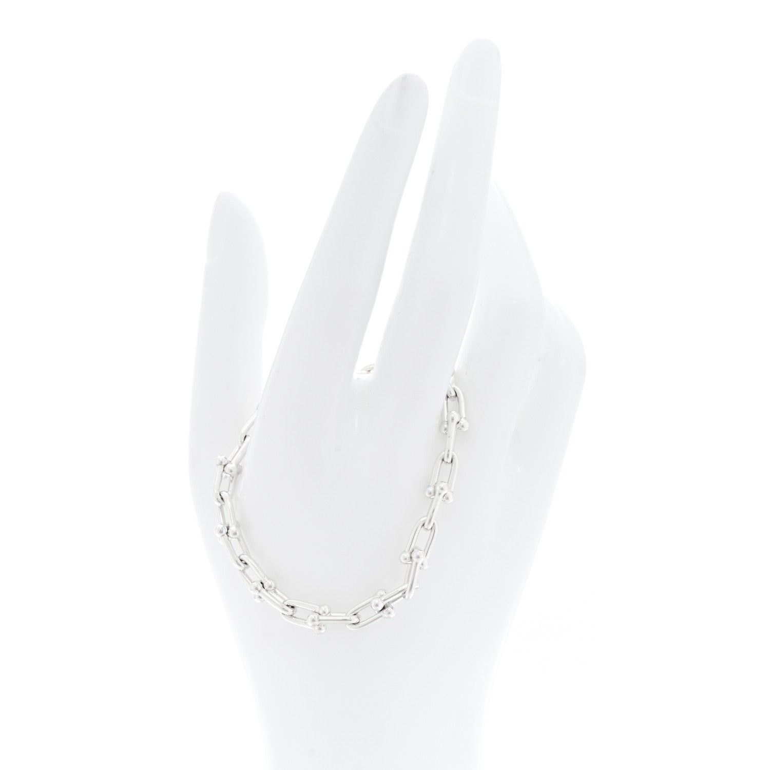 Tiffany Sterling Silver Small HardWear Link Bracelet 2 of 5
