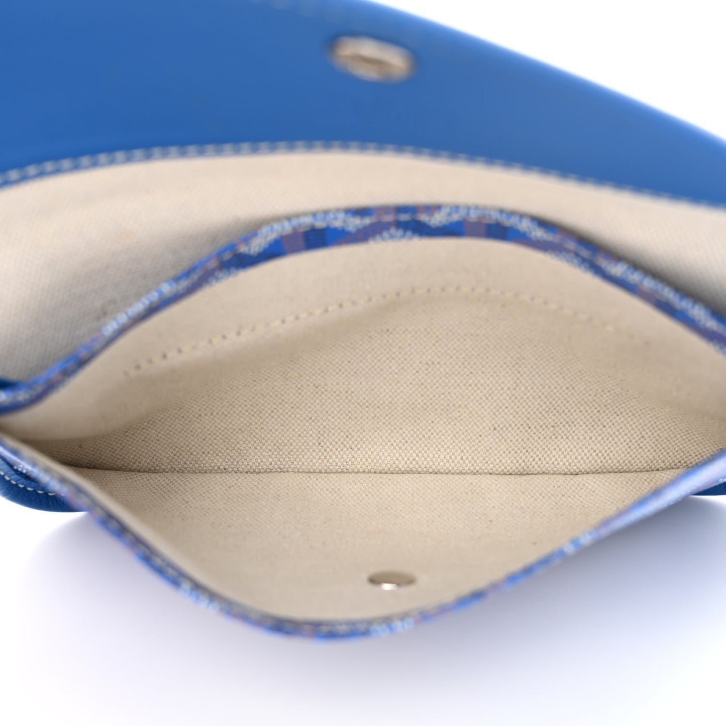 Goyardine Reversible Anjou PM Sky Blue