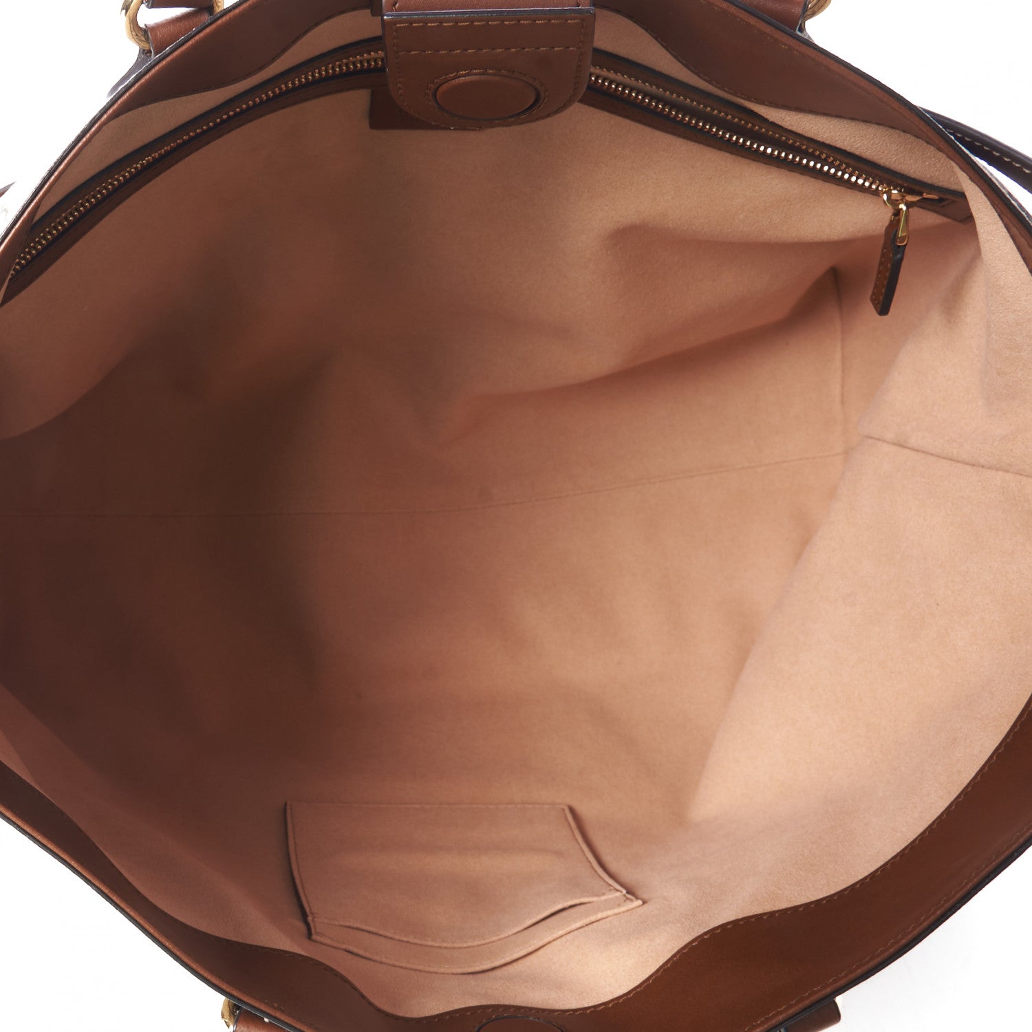 Gucci Soft GG Supreme Monogram Medium Crossbody Tote Beige Cuir 5 of 9