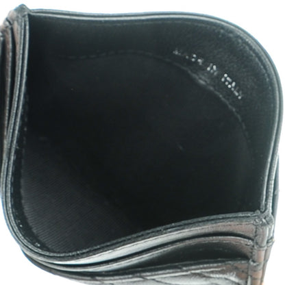 Chanel Lambskin Chevron Quilted Card Holder So Black 5 of 8