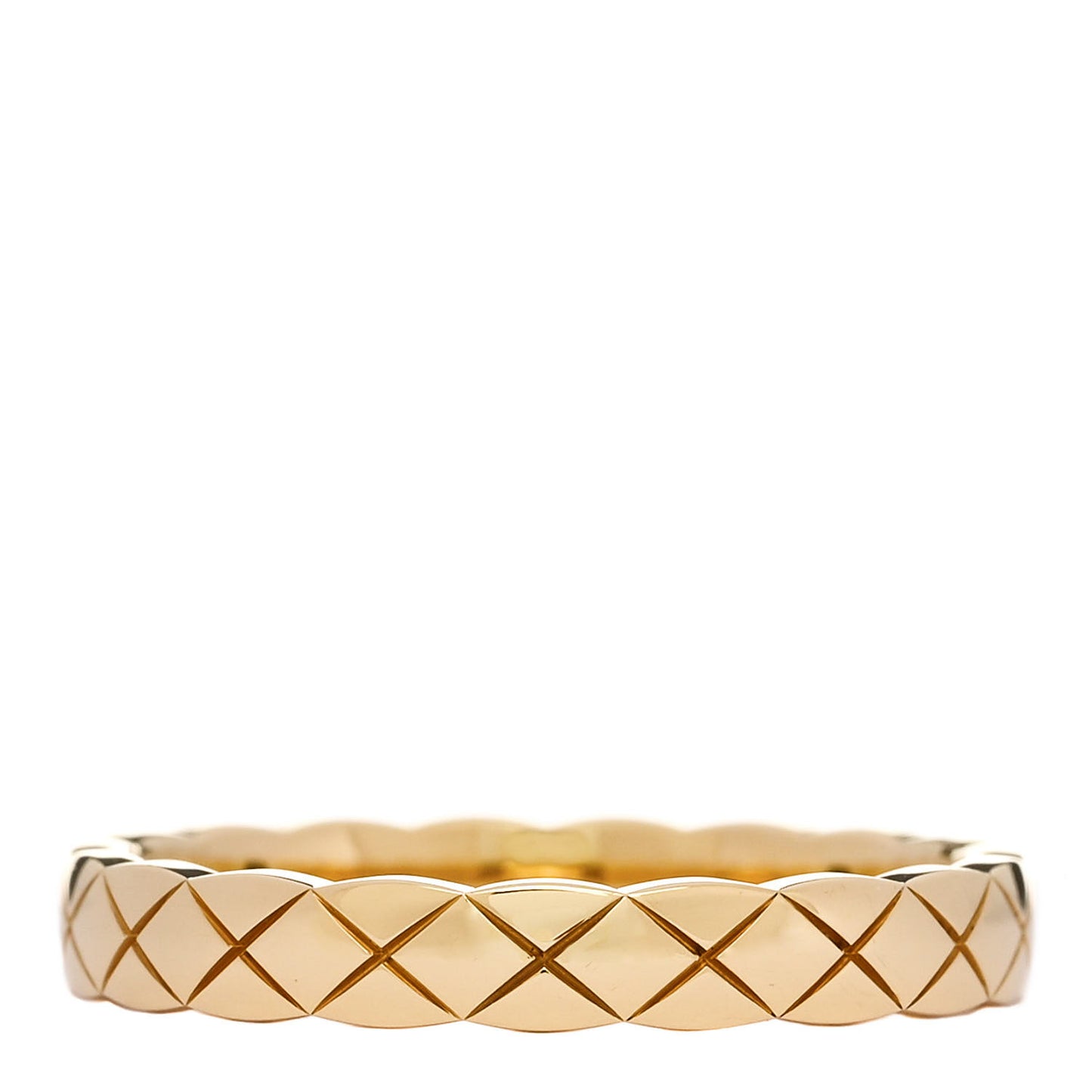 18K Yellow Gold Mini Coco Crush Ring 57 8