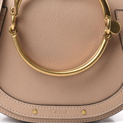 Chloe Calfskin Suede Small Nile Bracelet Bag Biscotti Beige 9 of 9