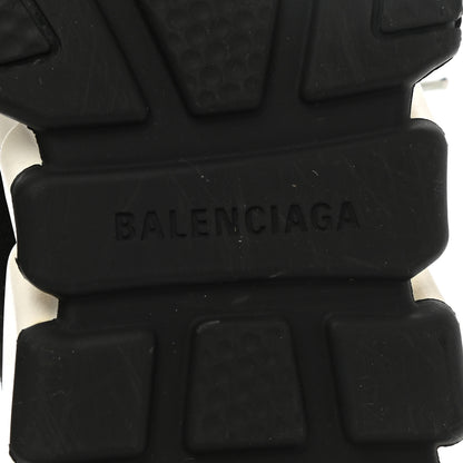 Balenciaga Neoprene Knit Allover Logo Womens Speed Lace Up Sneakers 36 Black 6 of 9