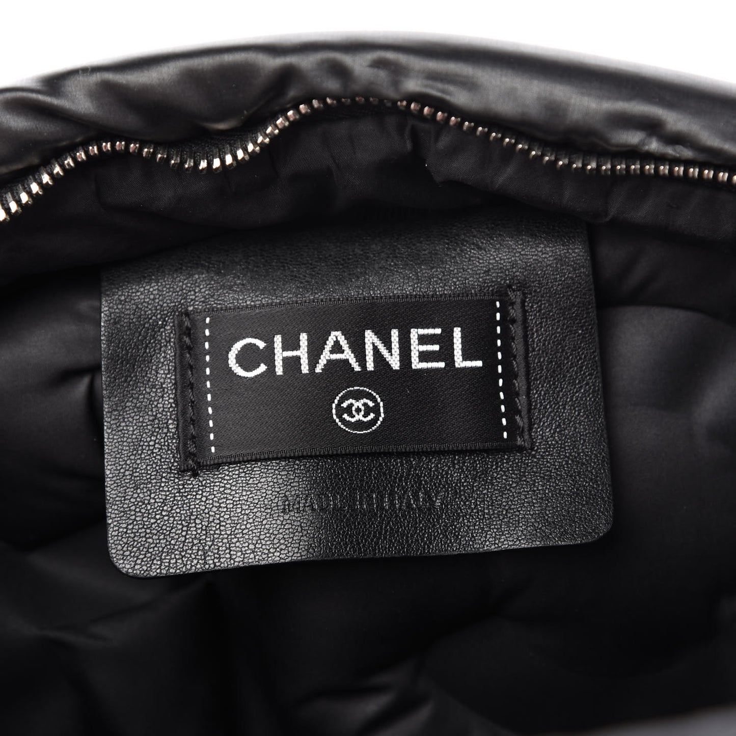 Nylon Embossed Small Doudoune Backpack Black