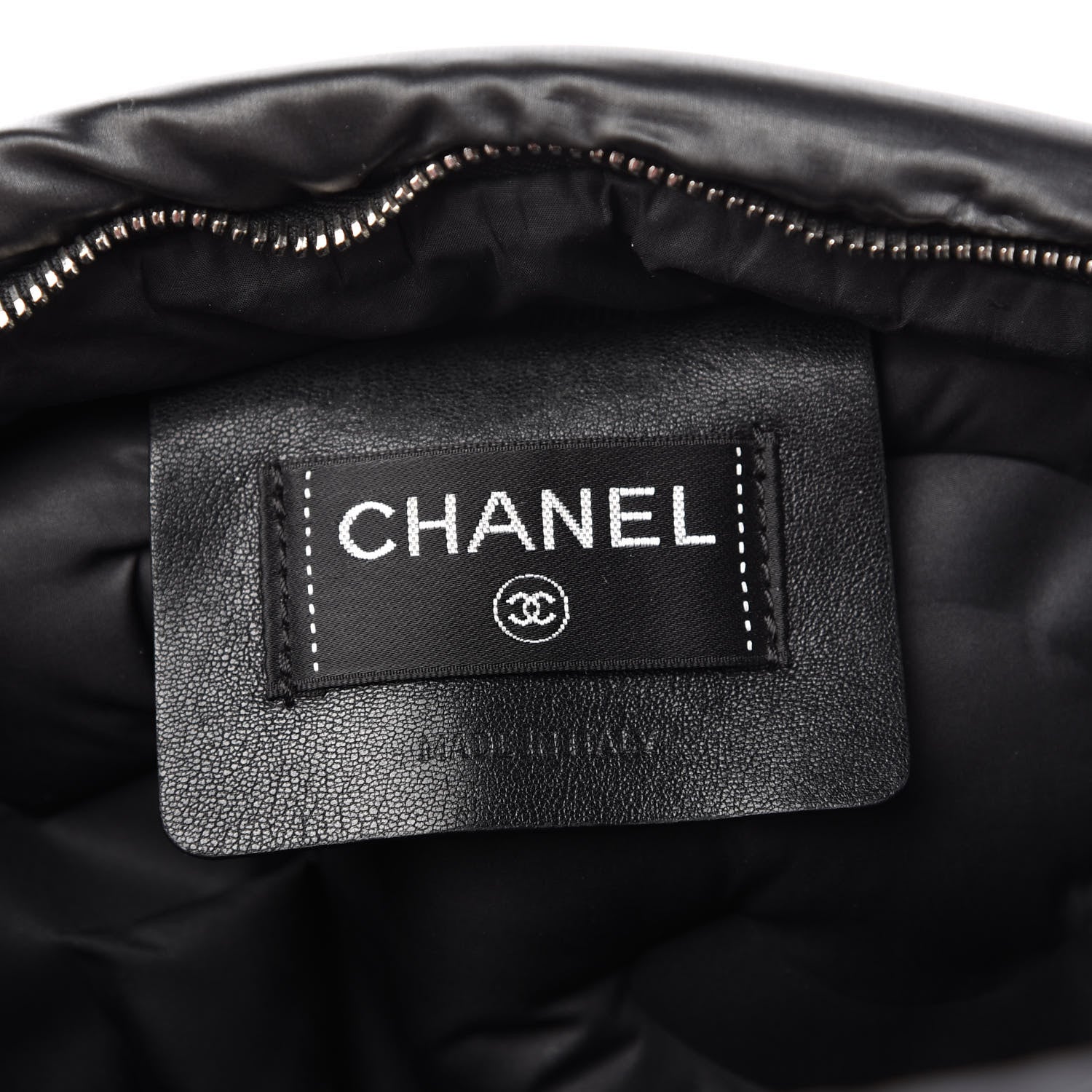 Chanel Nylon Embossed Small Doudoune Backpack Black 8 of 9