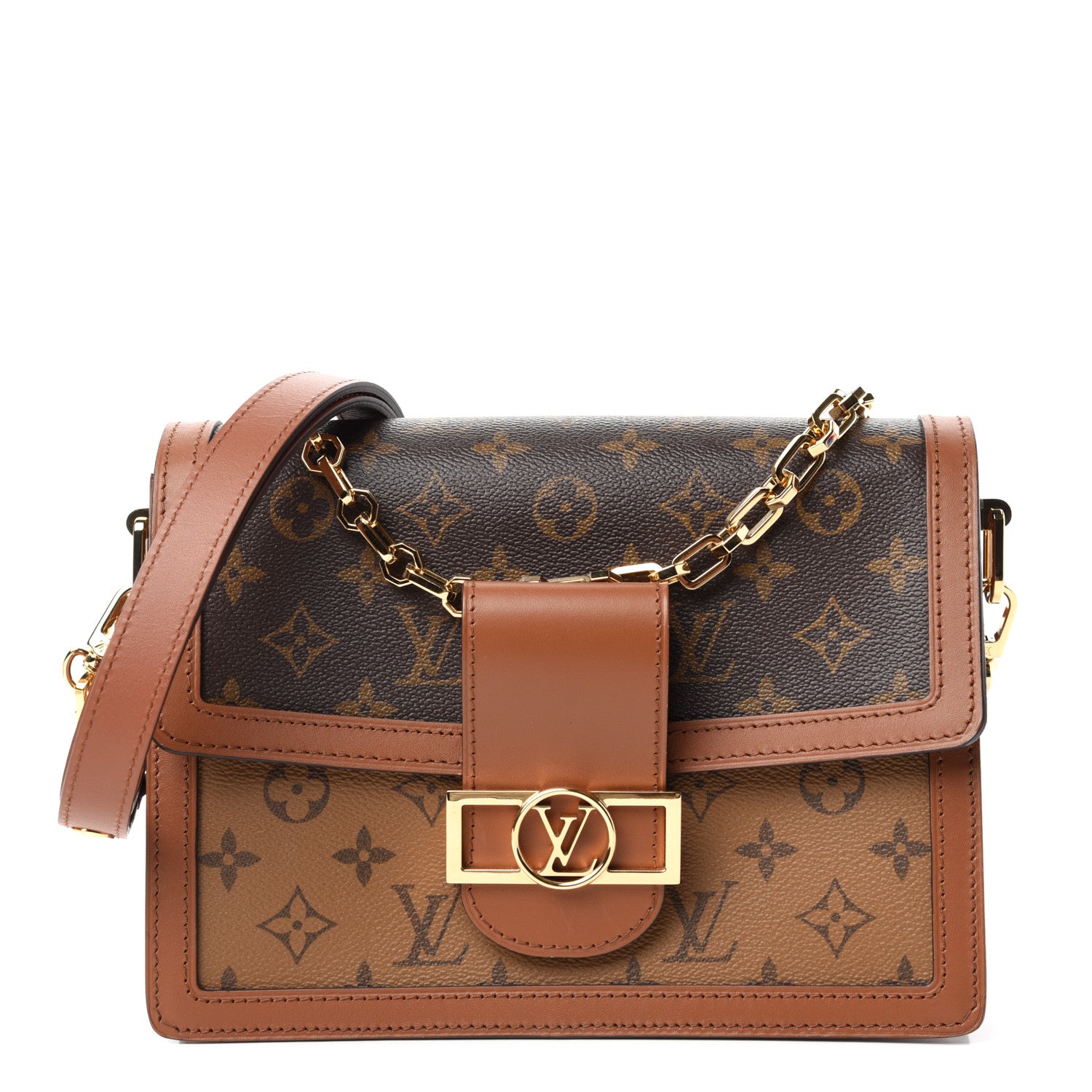 Louis Vuitton Reverse Monogram Dauphine MM 1 of 9