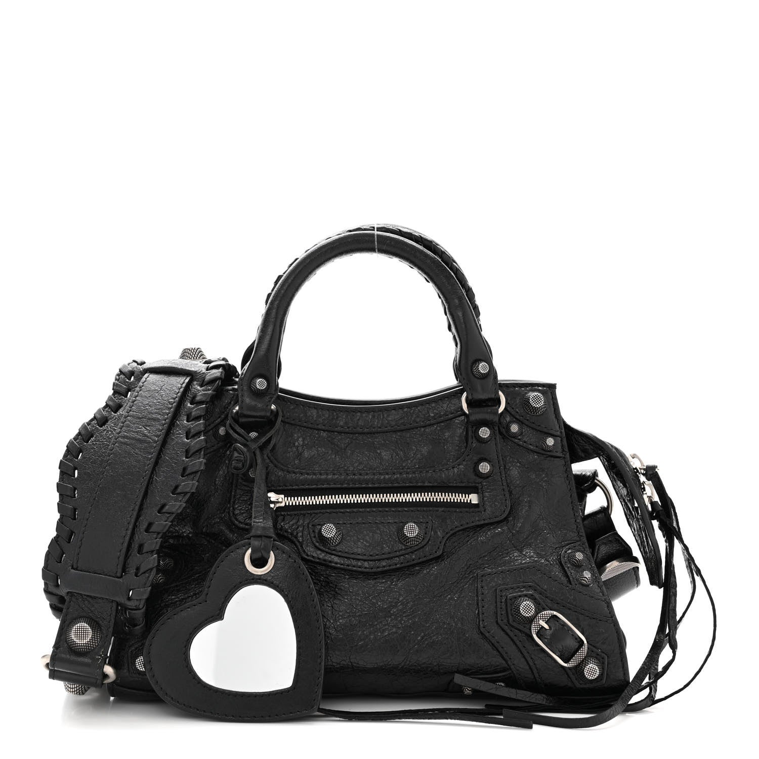Balenciaga Agneau Arena Neo Cagole Handbag XS Black 1 of 12