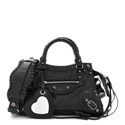 Balenciaga Agneau Arena Neo Cagole Handbag XS Black 1 of 12