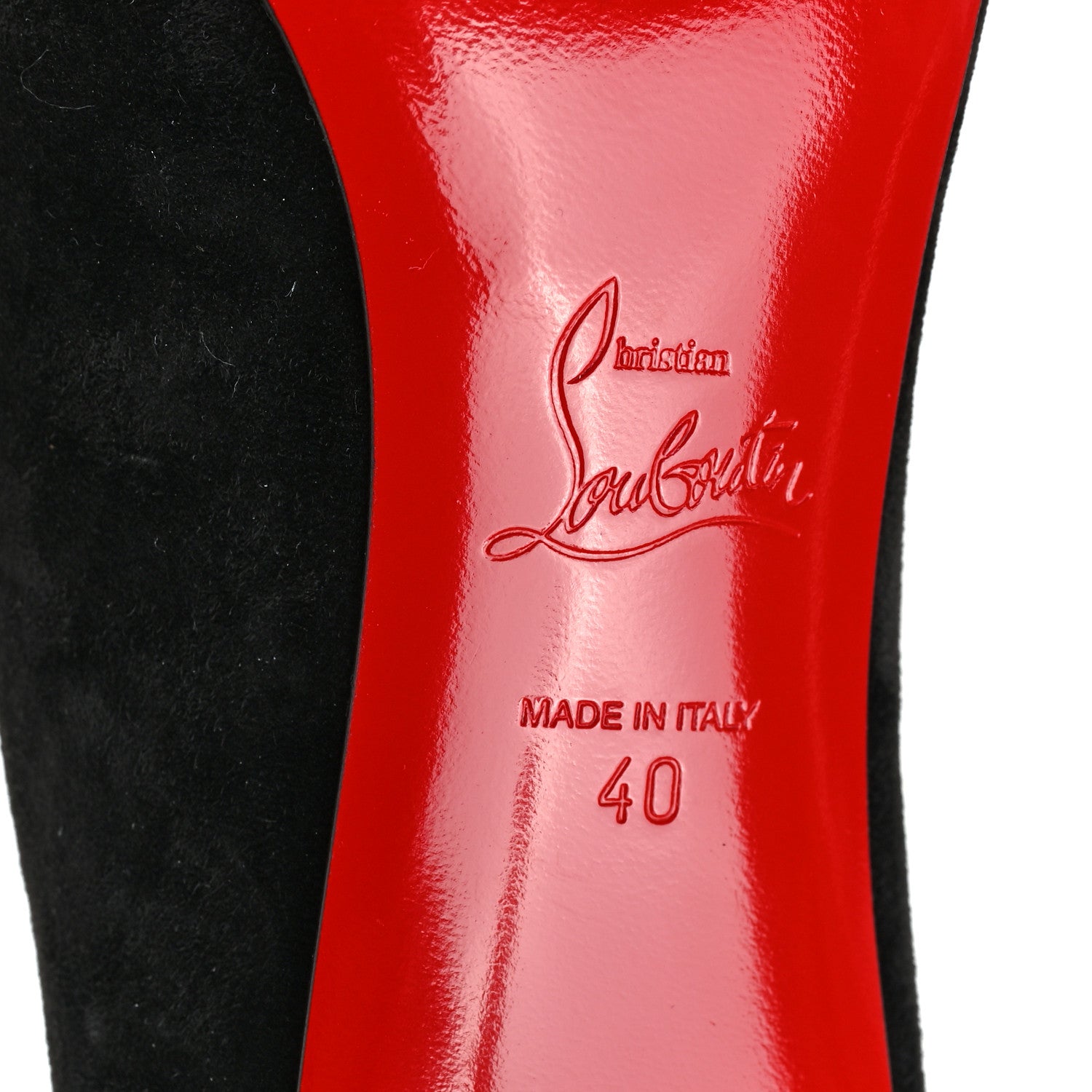 Christian Louboutin Veau Velours So Kate 85 Pumps 40 Black 6 of 8