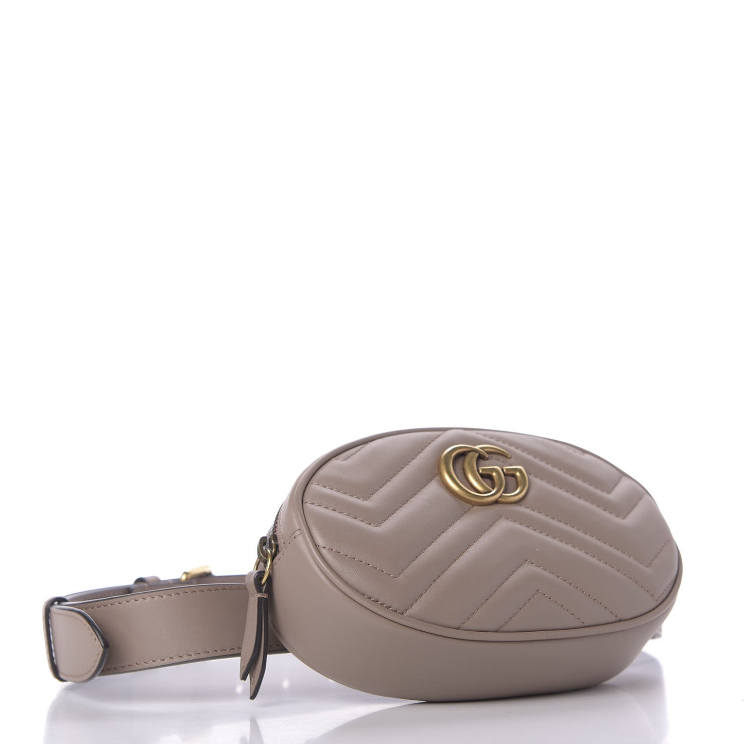 Calfskin Matelasse GG Marmont Belt Bag 85 34 Porcelain Rose