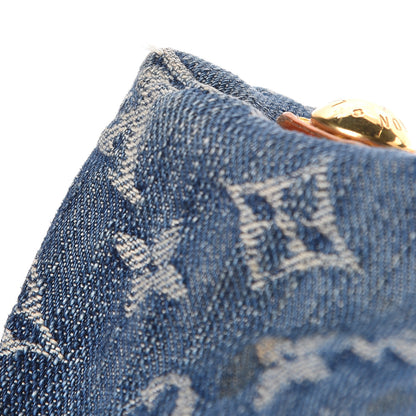 Louis Vuitton Monogram Denim Baggy PM Blue 16 of 16