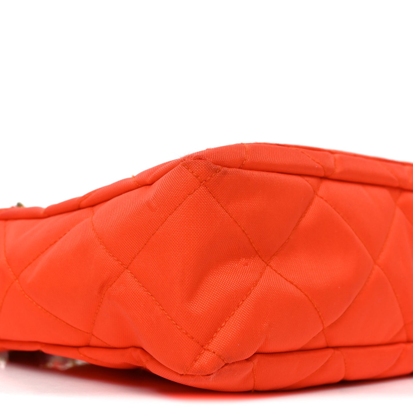 Quilted Camera Case Orange