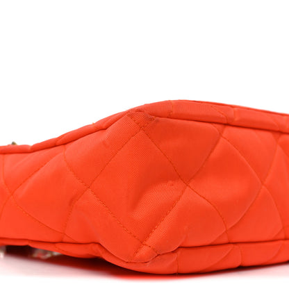 Chanel Quilted Camera Case Orange 9 of 10