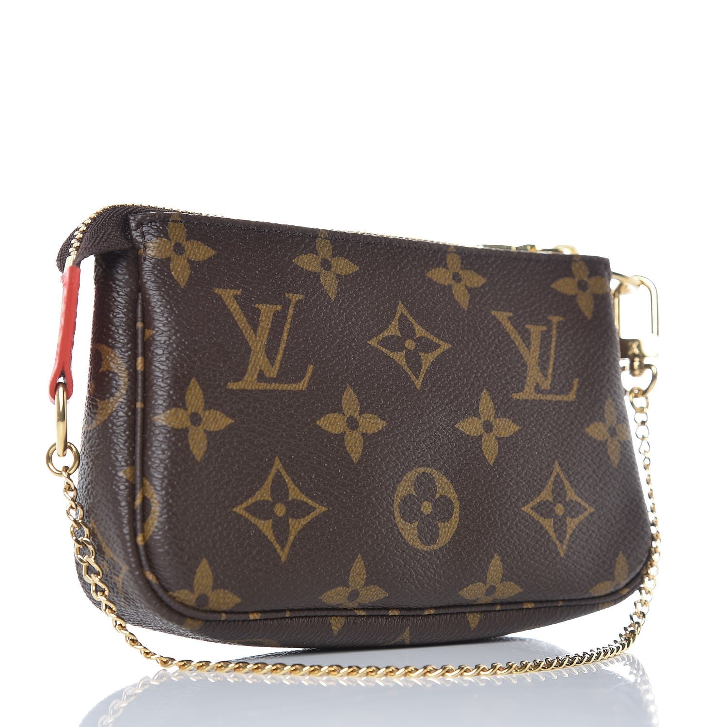 Louis Vuitton Monogram 2018 Christmas Animation Mini Cats Pochette Accessories 3 of 8