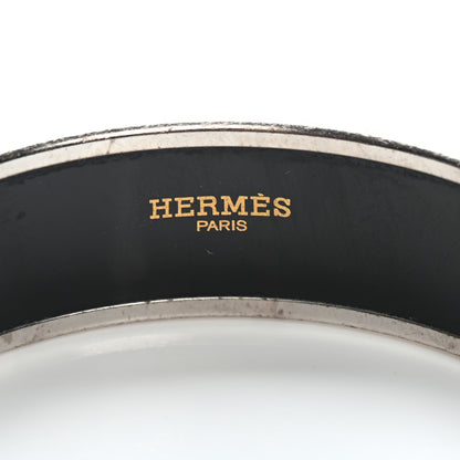 Hermes Enamel Printed Wide Rubans du Cheval Bracelet 65 4 of 5