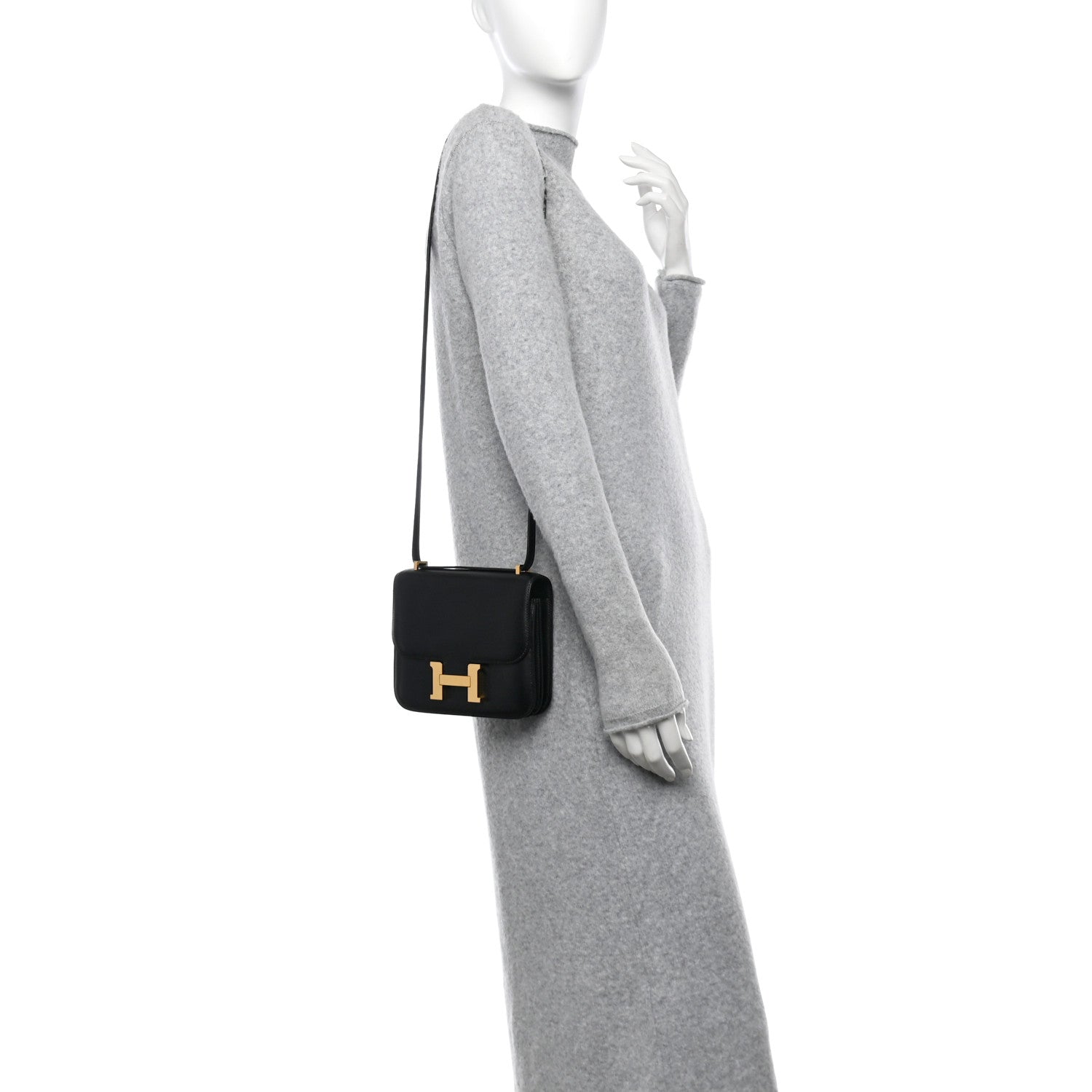 Hermes Evergrain Constance 18 Black 2 of 15