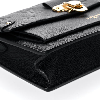 Louis Vuitton Empreinte Vavin Chain Wallet Black 7 of 9