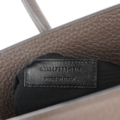 Saint Laurent Grained Calfskin Large Sac de Jour Carryall Earth 7 of 7