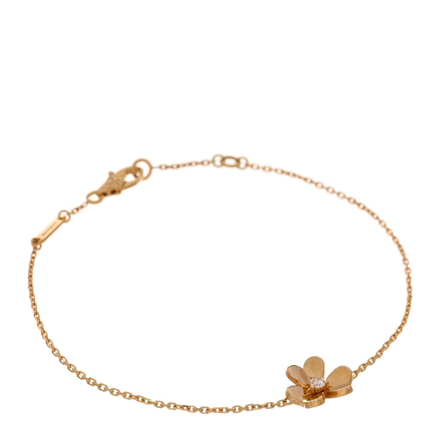 18K Yellow Gold Diamond Mini Frivole Bracelet