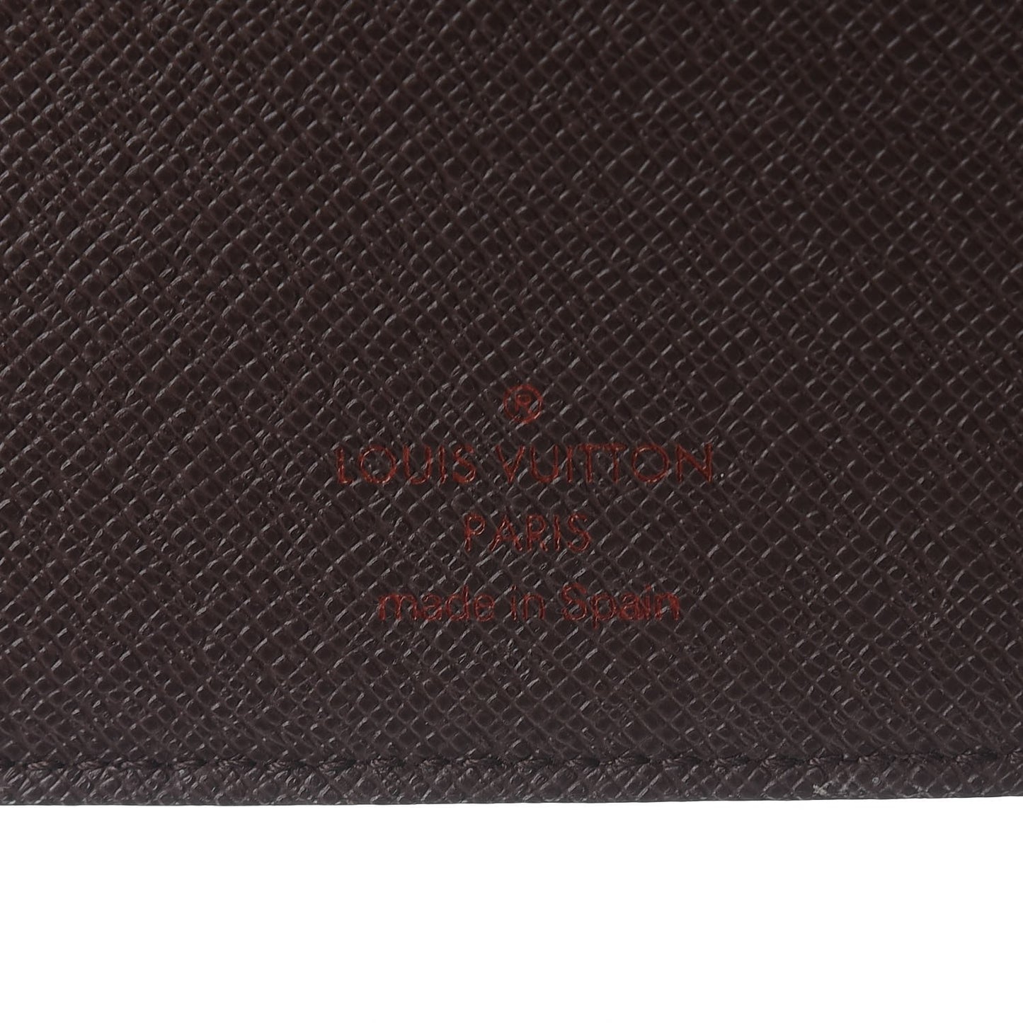 Damier Ebene Desk Agenda Cover