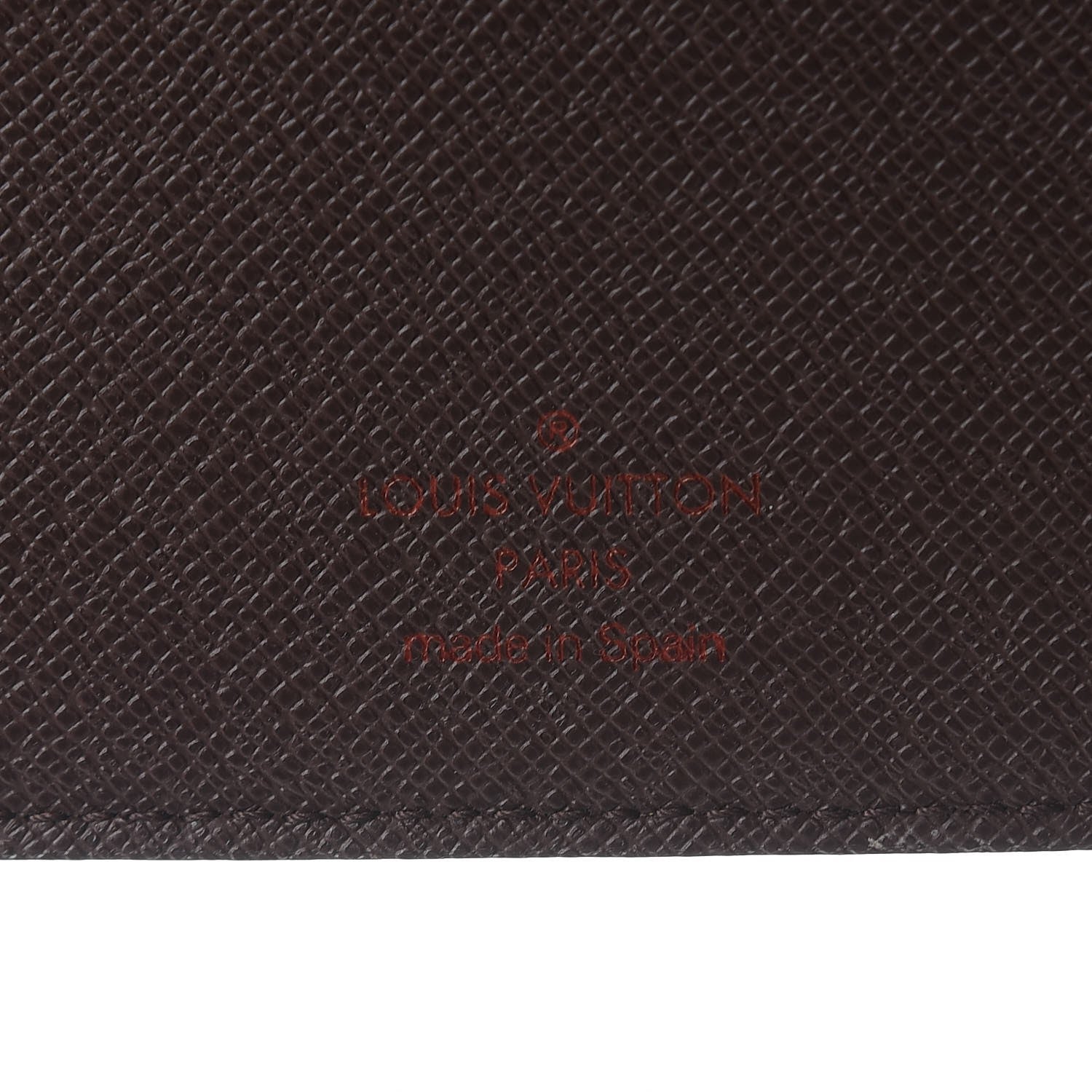 Louis Vuitton Damier Ebene Desk Agenda Cover 6 of 10
