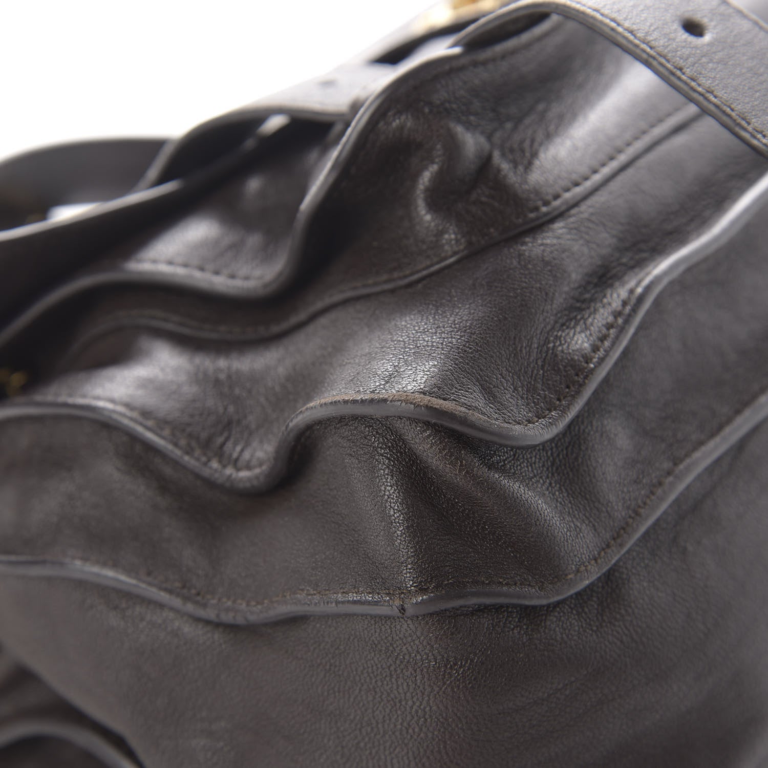 Proenza Schouler Lambskin Medium PS1 Satchel Dark Chocolate 13 of 15