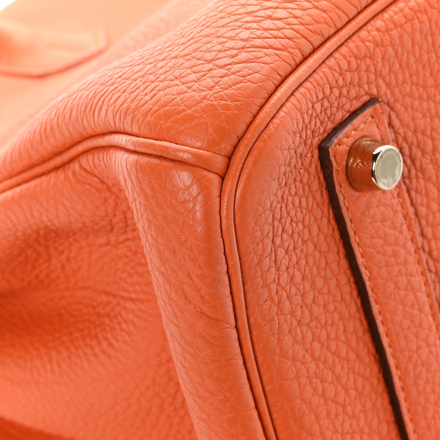 Togo Birkin 35 Orange