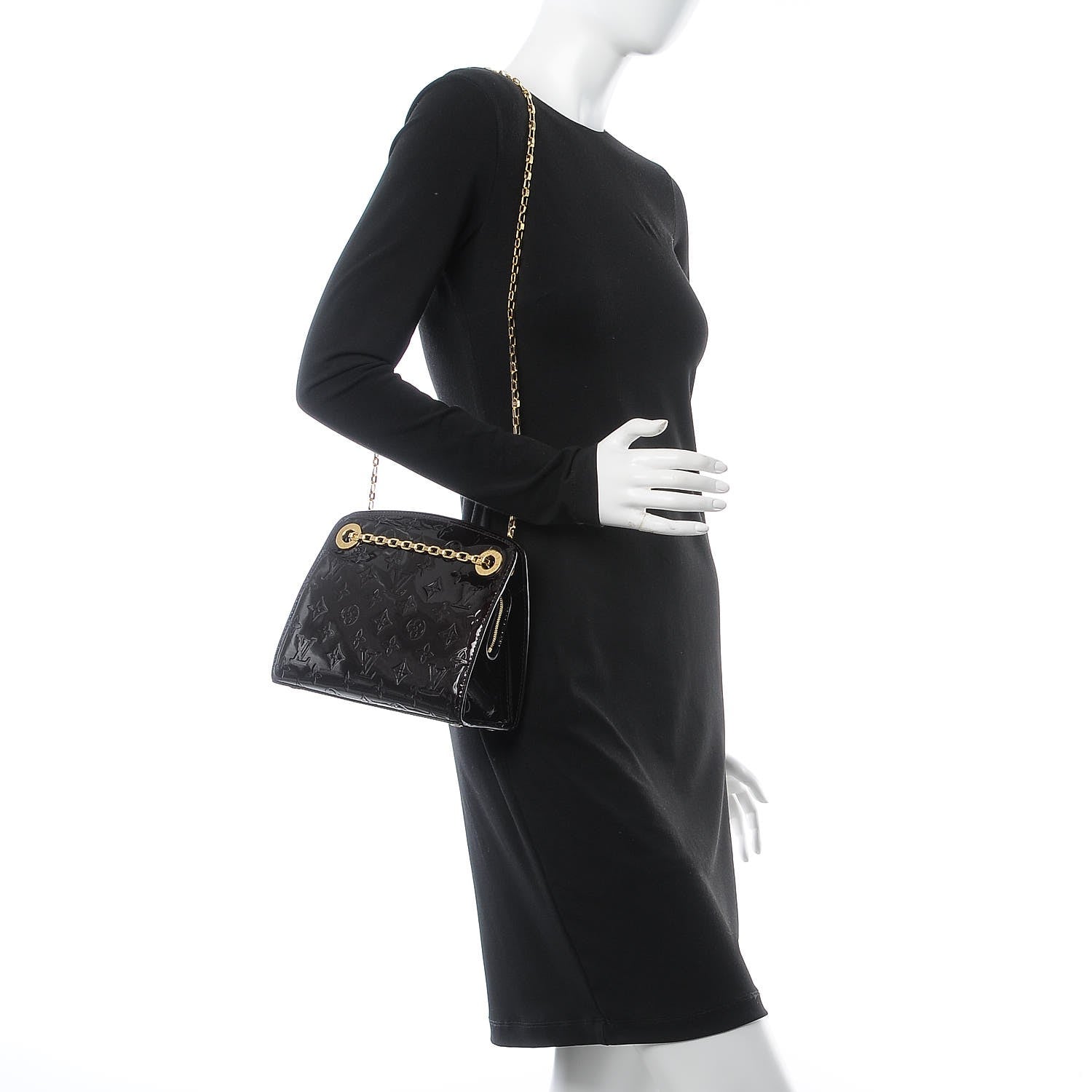 Louis Vuitton Vernis Virginia PM Amarante 4 of 9