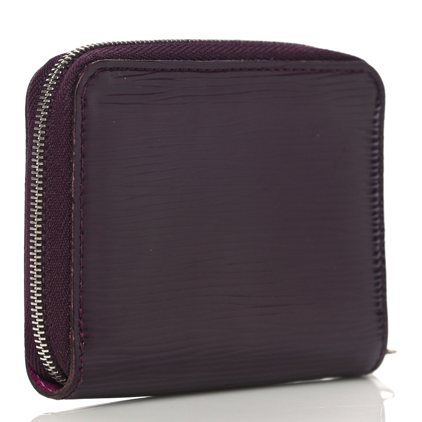 Epi Zippy Coin Purse Cassis