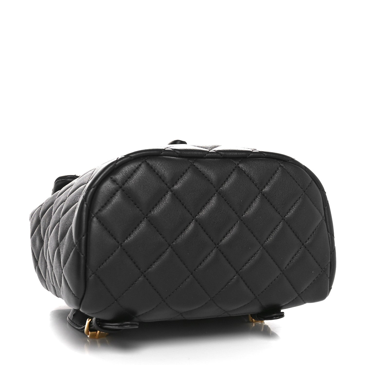 Chanel Calfskin Quilted Mini Urban Spirit Backpack Black 4 of 11