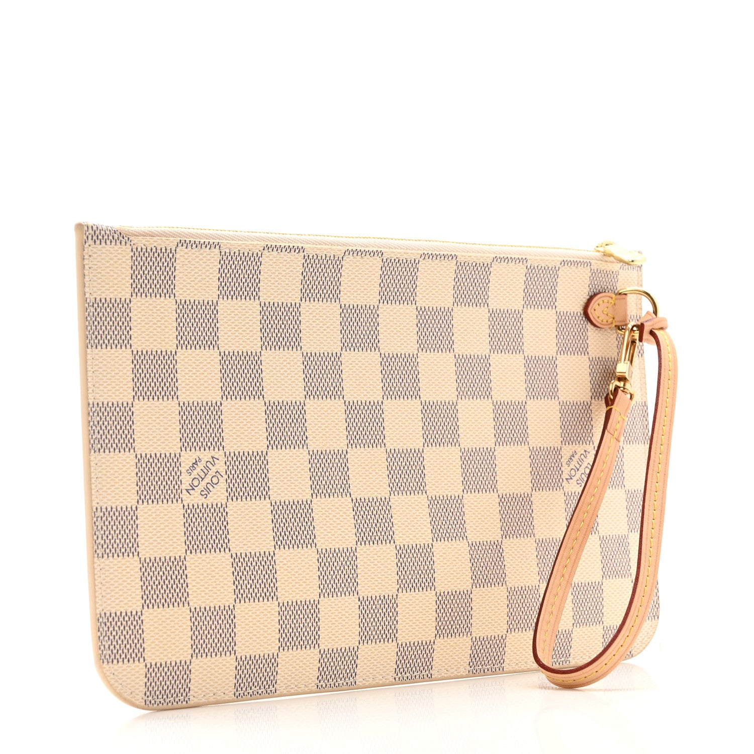 Louis Vuitton Damier Azur Neverfull MM GM Pochette 3 of 10
