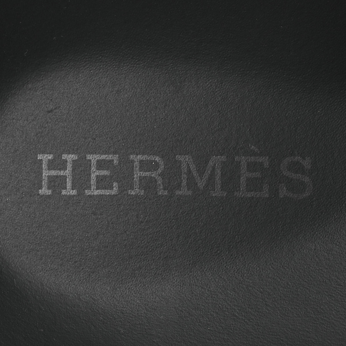 Hermes Metallic Nappa Extra Sandals 36 Gris Argente Black 9 of 11