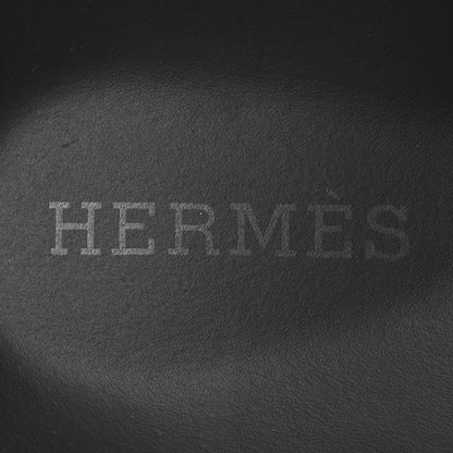 Hermes Metallic Nappa Extra Sandals 36 Gris Argente Black 9 of 11