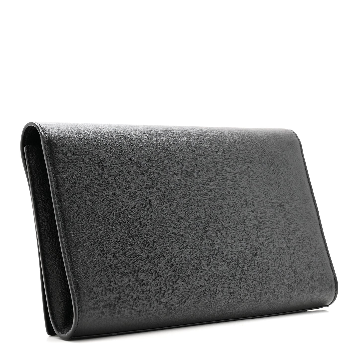 Calfskin Monogram Large Belle De Jour Clutch Black