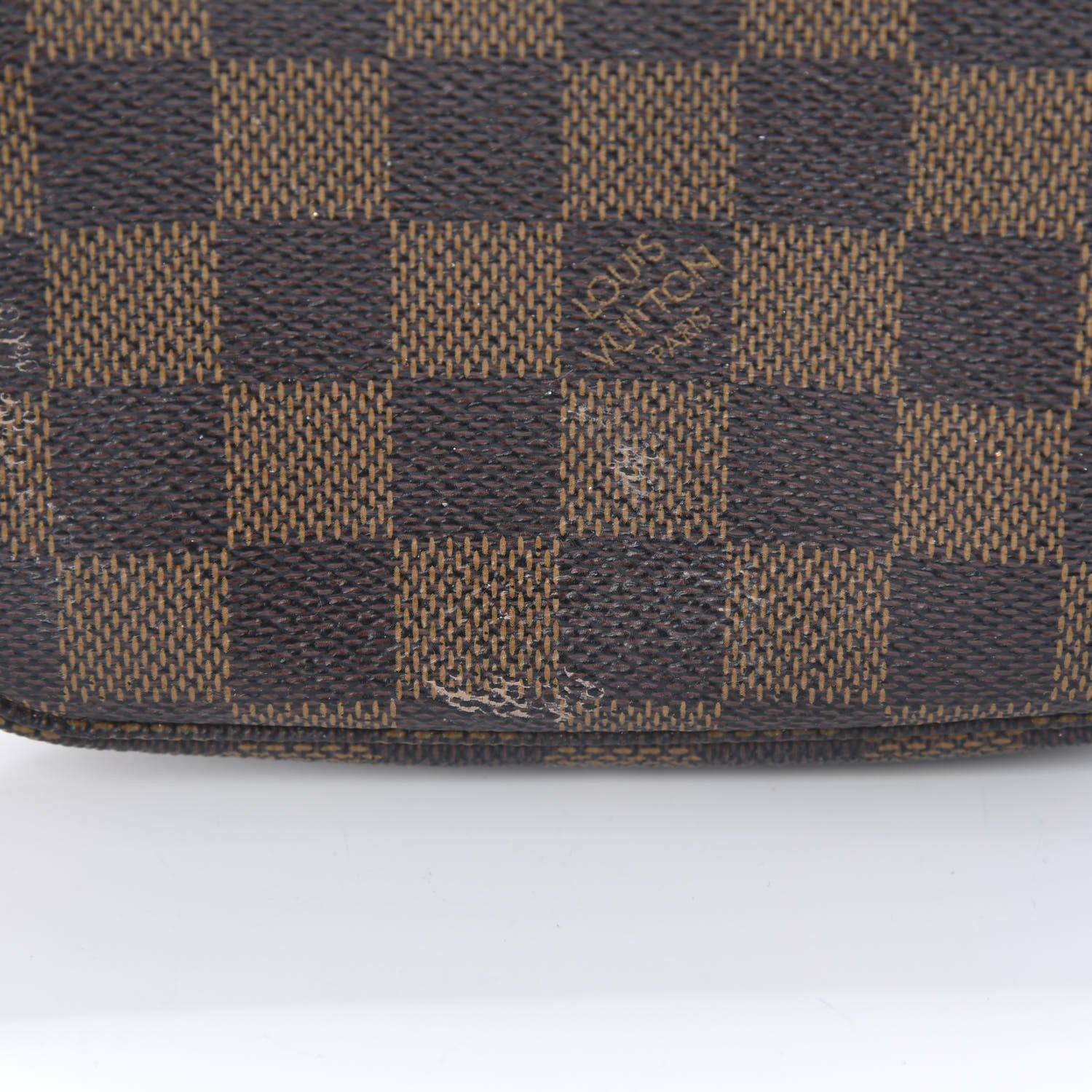 Louis Vuitton Damier Ebene Mini Pochette Accessories 11 of 13