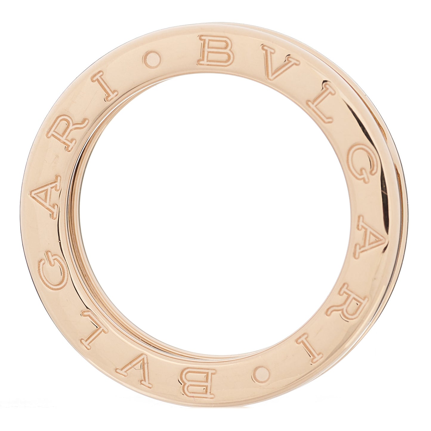 18K Rose Gold B.Zero1 One-Band Ring 50 5.5