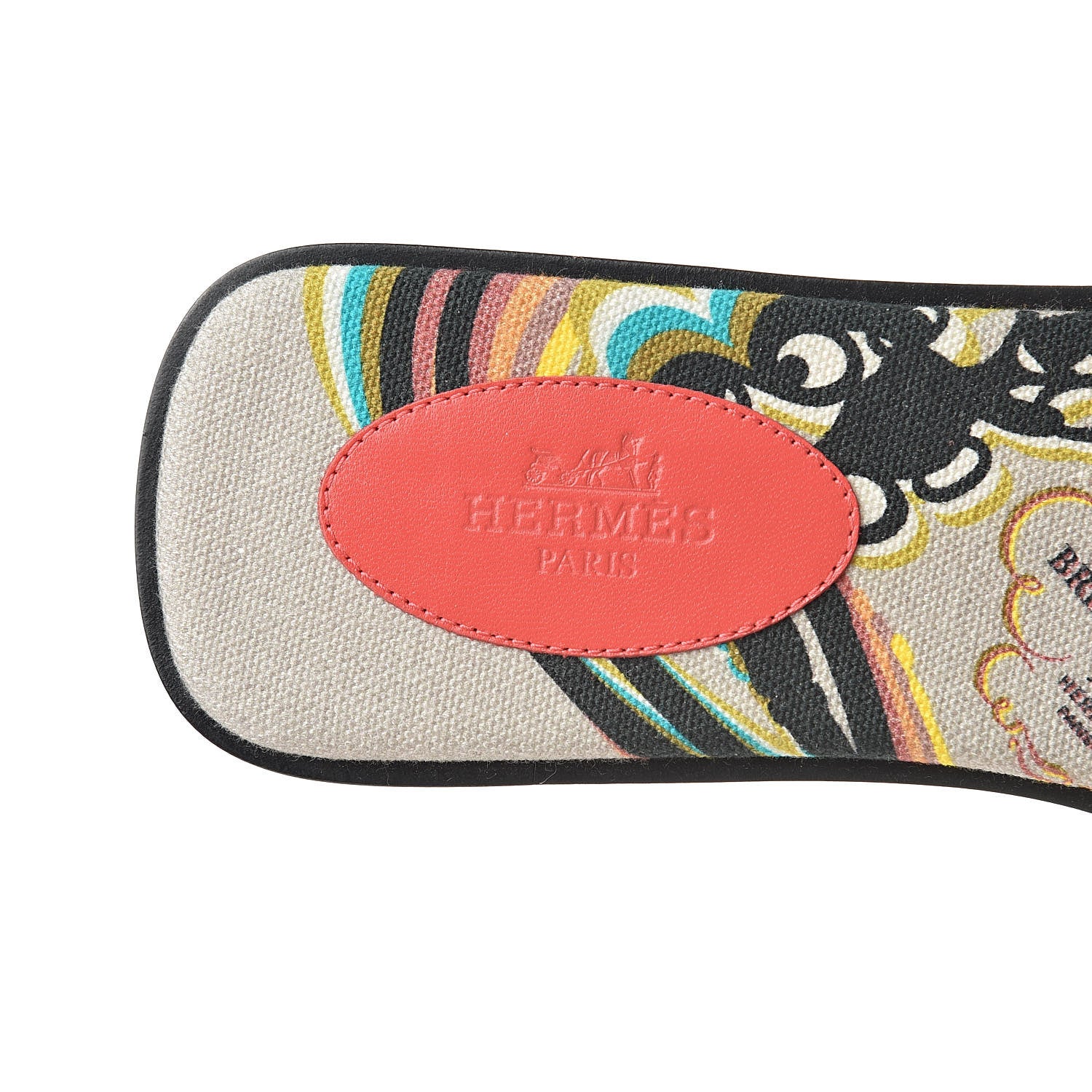 Hermes Suede Goatskin Oran Sandals 40 Rouge Corail 7 of 8