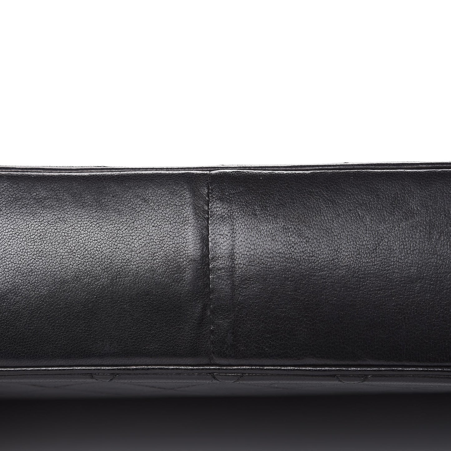 Lambskin Quilted Medium Single Flap Black