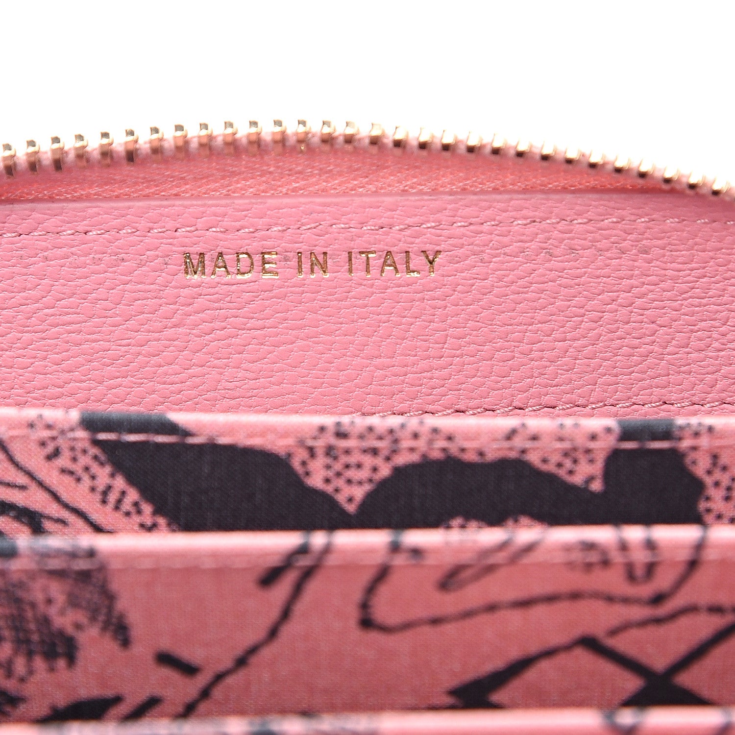 Chanel Goatskin Camellia Zip Coin Purse Pink 6 of 8