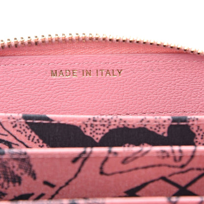 Chanel Goatskin Camellia Zip Coin Purse Pink 6 of 8